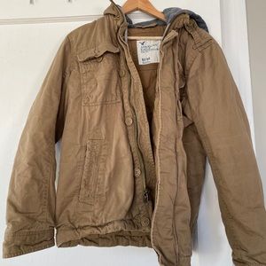 American Eagle Outfitters Cargo Jacket with Hood